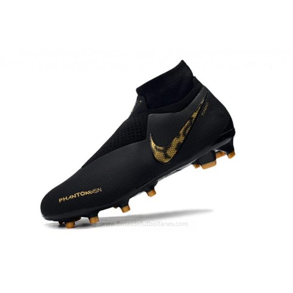 Nike Phantom VSN Elite DF FG Negro Oro